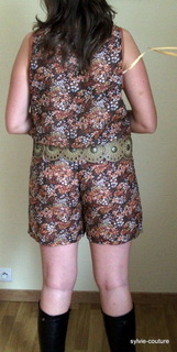 Combishort en coton.