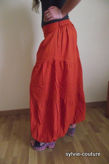 Pantalon bouffant.